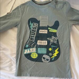 Tea Collection Long Sleeve Tee - Blue Rock Guitar